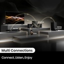 home cinema Hisense Devialet HT Saturn 4.1.2 canaux avec caisson de basses sans fil, Dolby Atmos, DTS:X, Bluetooth 5.3, EzPlay, HDMI 