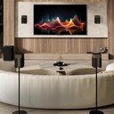 home cinema Hisense Devialet HT Saturn 4.1.2 canaux avec caisson de basses sans fil, Dolby Atmos, DTS:X, Bluetooth 5.3, EzPlay, HDMI 