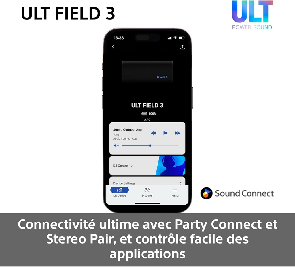 Enceinte Sony ult field 3