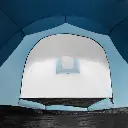 Tente pour quatre personnes avec deux chambres sép