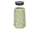 Lanterne solaire, forme conique, motif losange, 