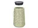 Lanterne solaire, forme conique, motif losange, 