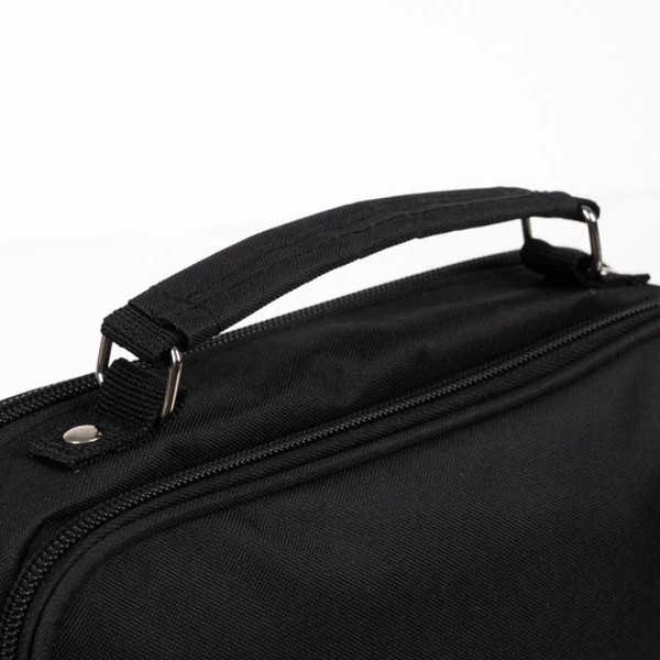Trousse crayons double extensible noir Maaleo