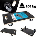 Plateforme de transport rectangulaire 600 x 300 mm