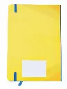 Bloc-notes DIN A5 avec 96 pages carrées, couverture PU