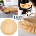 Insert en papier pour friteuse à air (Air Fryer)