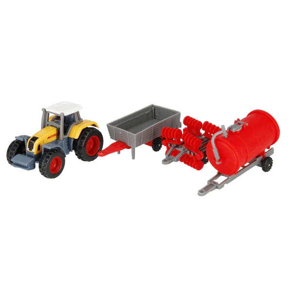 tracteur métal 17x5x12 mc jardinière my ranch