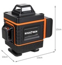 Niveau laser 16 lignes à 360 degrés