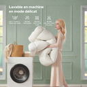 Surmatelas BEDLORE en bambou – épais, respirant, soulage le dos