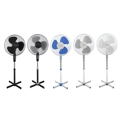 VENTILATEUR ESPERANZA HURRICANE sur pied 16" BLANC