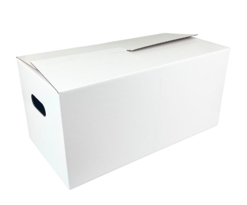 Cartons de déménagement 540 x 285 x 260 mm   Blanc ZEN02