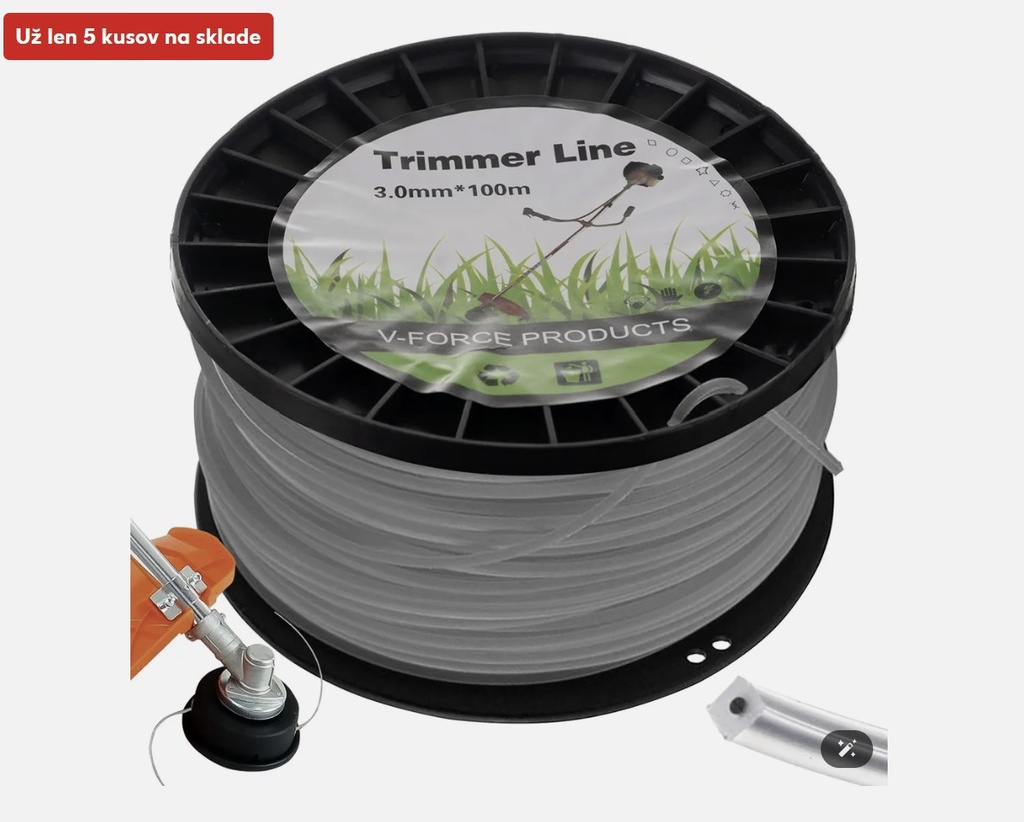 Monofilament shielded line - 100m Bigstren 21025