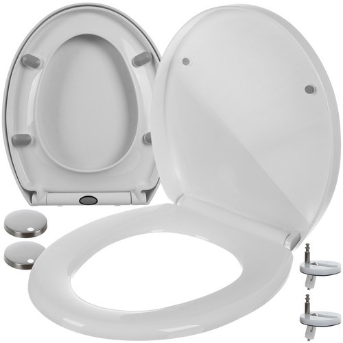 Siege de toilette à fermeture en douceur Ruhhy 24547