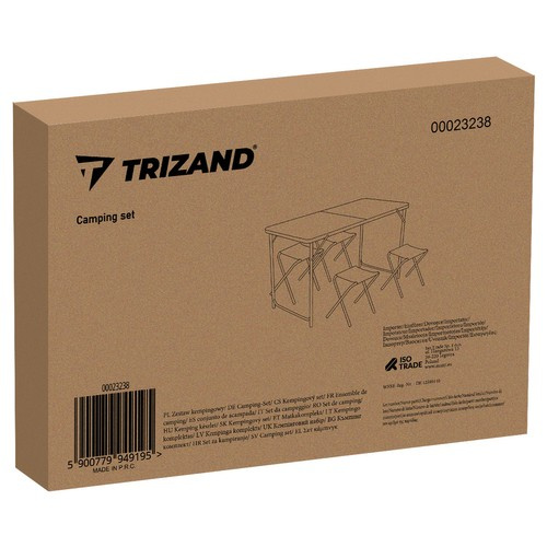 Trizand 23238 ensemble de camping 
