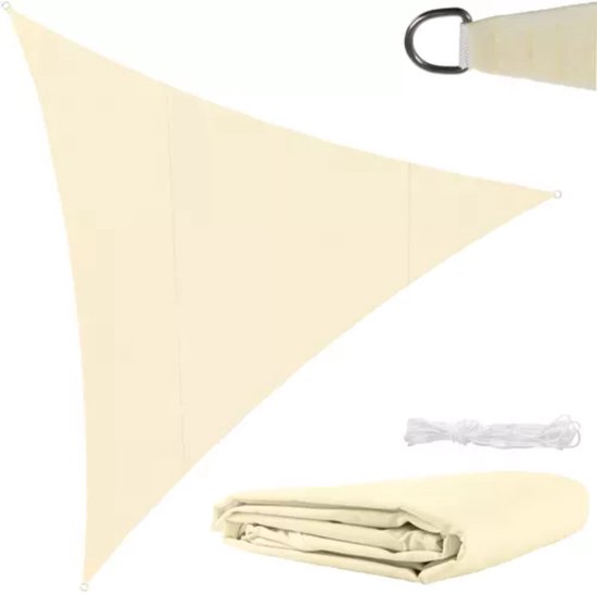 Voile d'ombrage 3x3x3 beige Gardlov 23146 