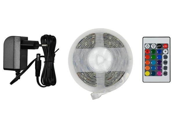 Flexible RGB LED strip IP65 5 m