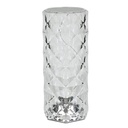 [014434 ZEN01] Lampe de table LED rechargeable Crystal + télécomm 