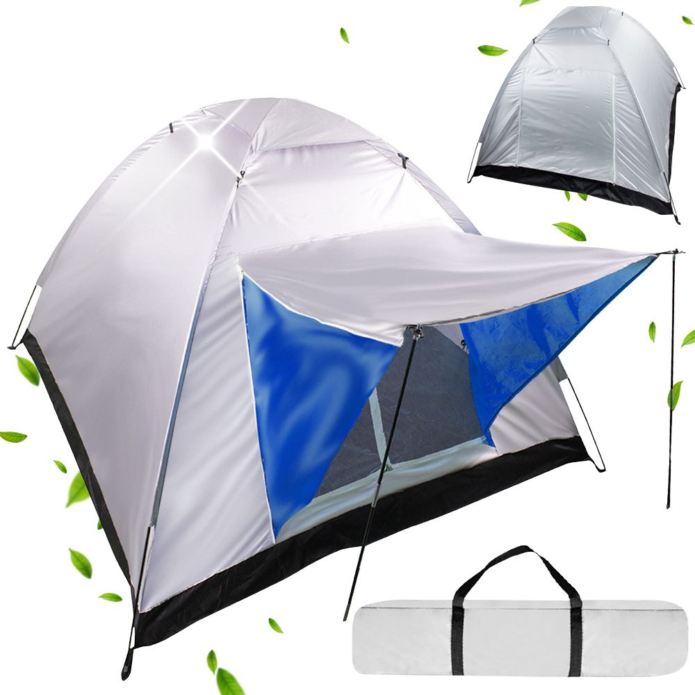 Camping tent with iglo roof for 4 people
