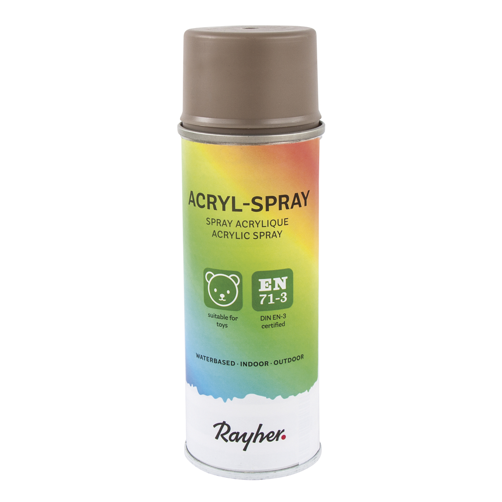 Spray acrylique, taupe, 200 ml