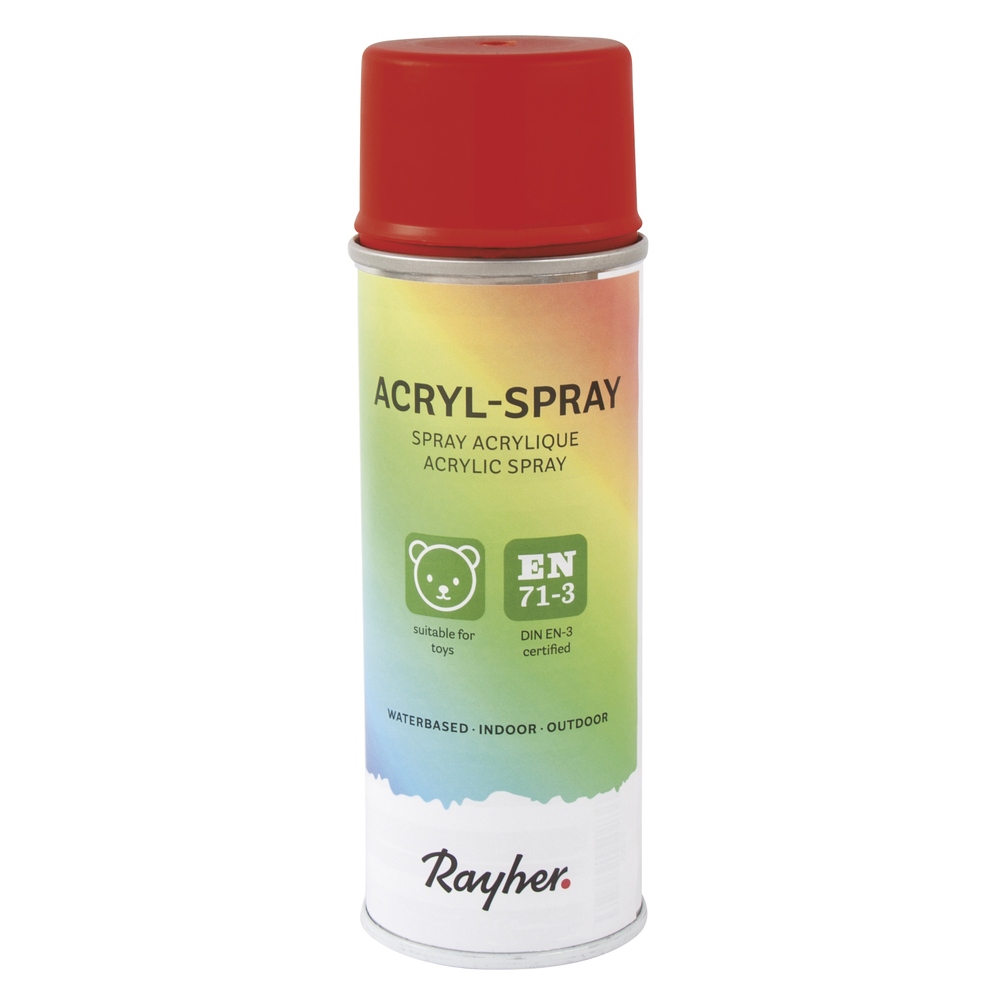 Spray acrylique, rouge classique, 200 ml 