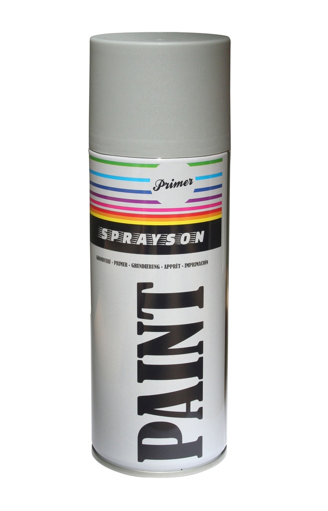 400 ml aerosol bomb gray primer