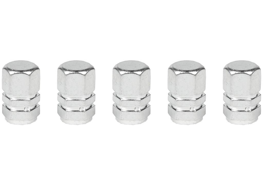 Aluminum 5 -piece valve caps