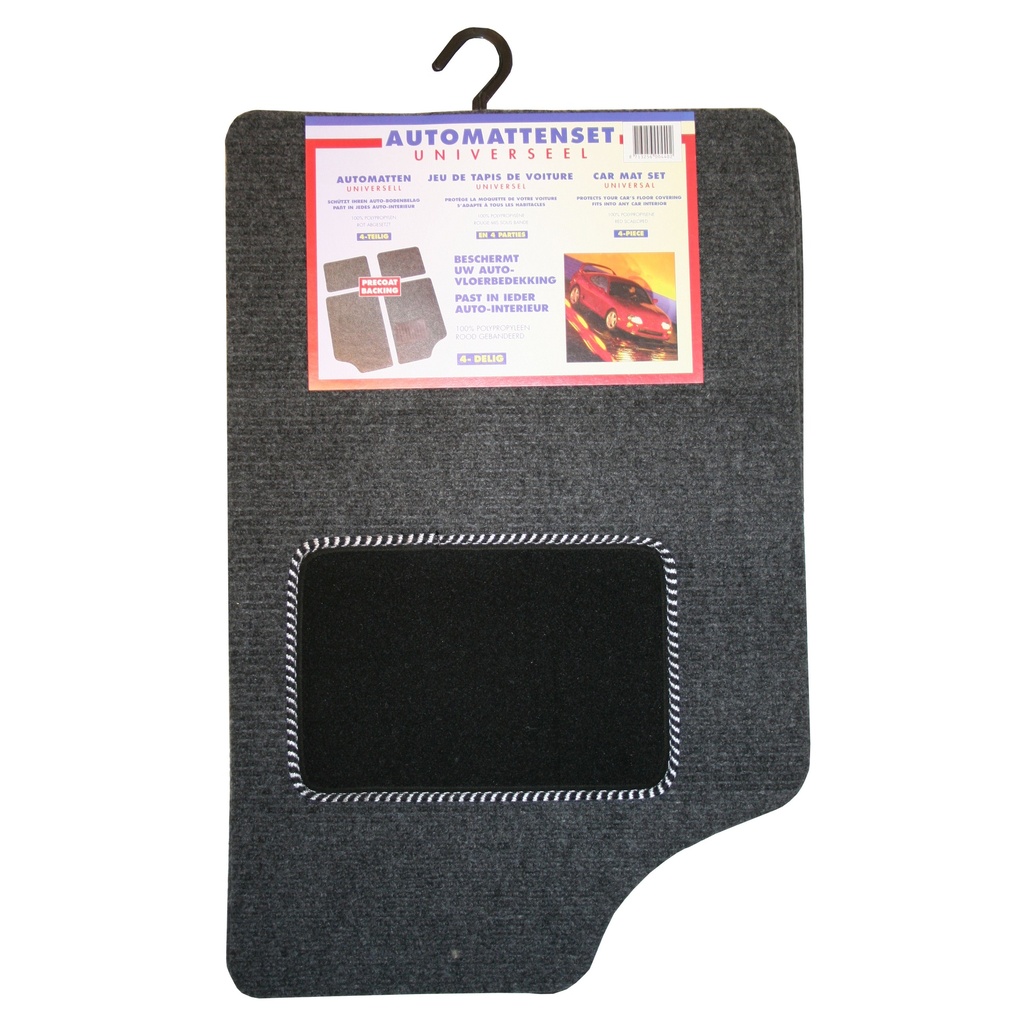 Universal 4 pc car mat