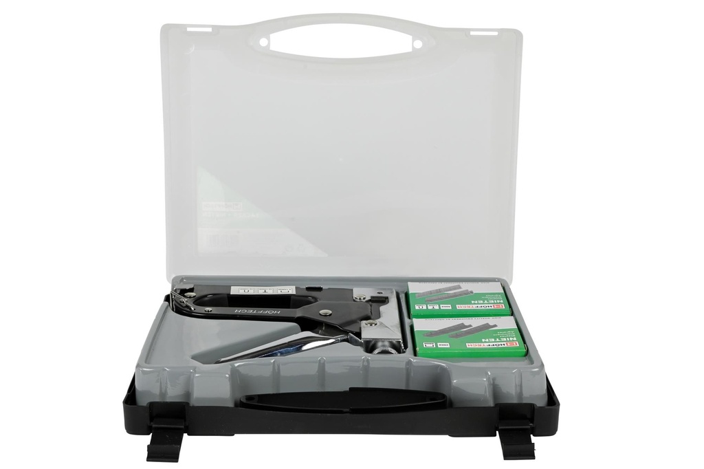 Stapler with staples 601 pieces in case
