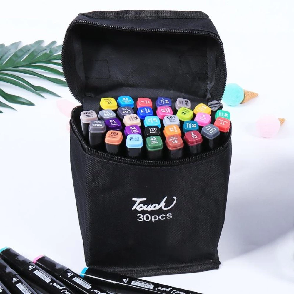 Touch Set of 30 Acrylic Markers