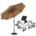 [ZEN07HOP1000922-1] Guirlande lumineuse décor solaire pour parasol