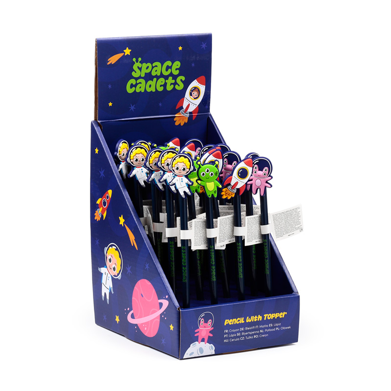 Crayon en PVC Space Cadet avec capuchon