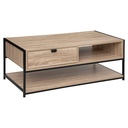 [181377 ZEN06] Table basse Aliaj beige