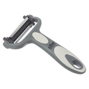 [151078 ZEN06] Eplucheur gris rasoir 3 lames