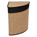 [206945 ZEN06] Panier linge 48l angle marron