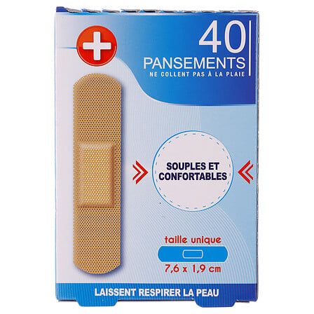 Pansement x40 box assorti
