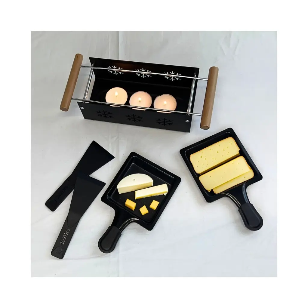2 -people candle raclette