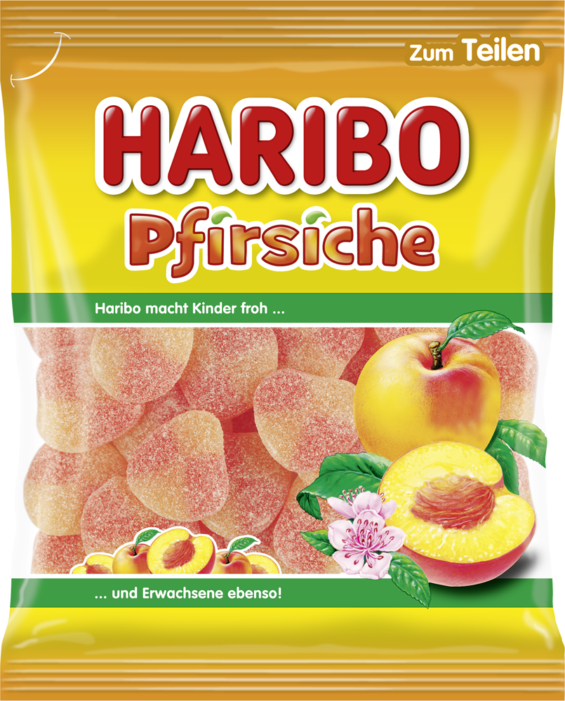 Haribo Peches, sachet de 175 g