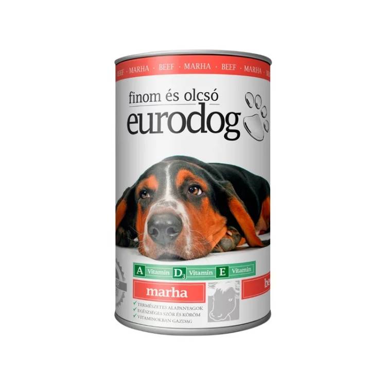 Eurodog Beef Canned Dog Food