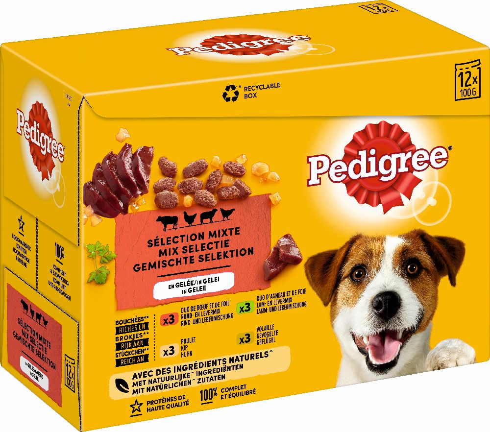 Pedigree mp land selection, 12x100g