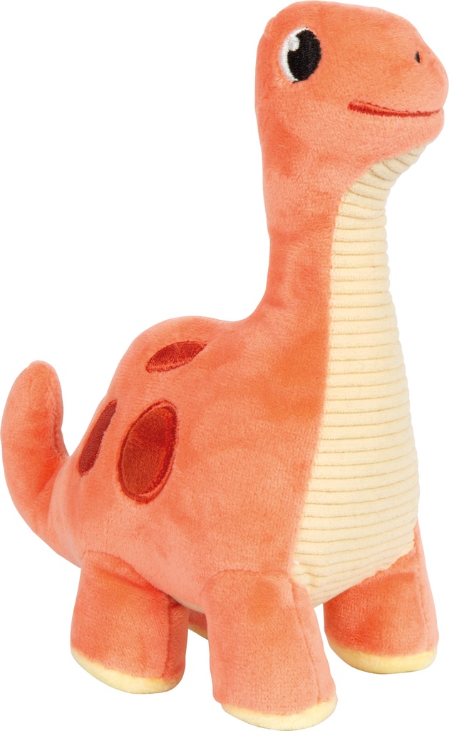 Dino red dinosaur plush, 8.5x13x19cm