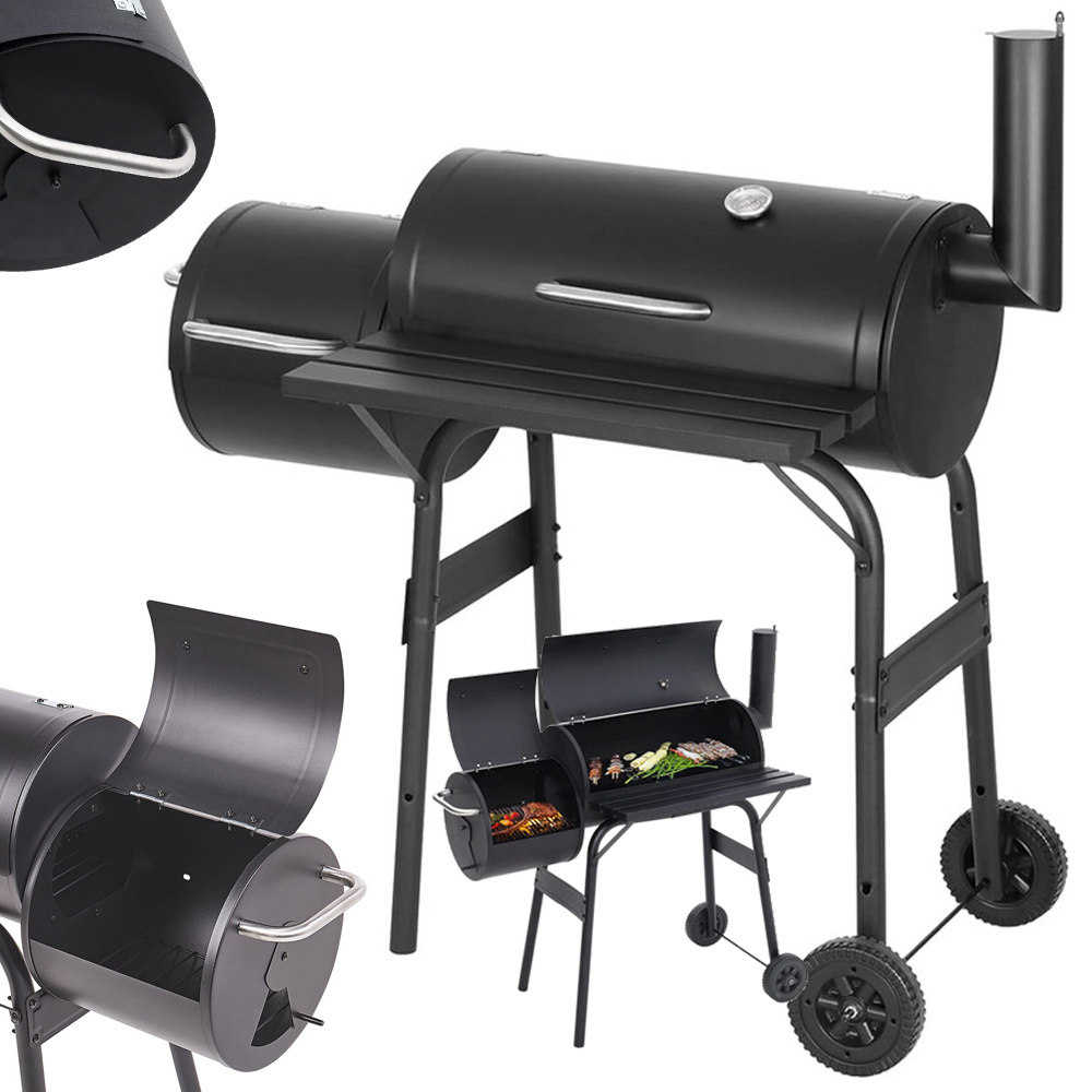 BBQ Large barrel of charcoal