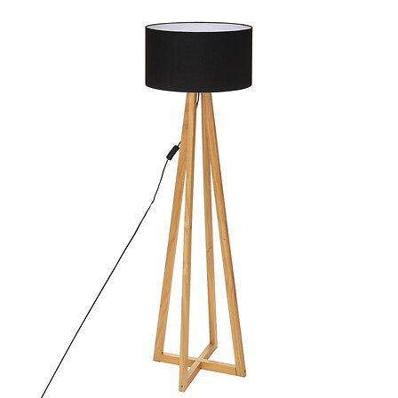 Black floor lamp NR H141