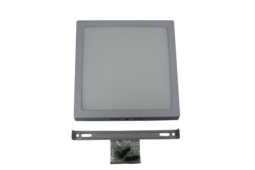 Plafonnier LED carré 18W 205 x 205 mm