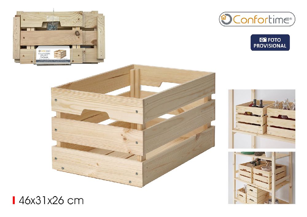 Emphable wooden body 46x31x25cm comfortable