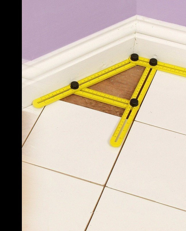 Adjustable contour template