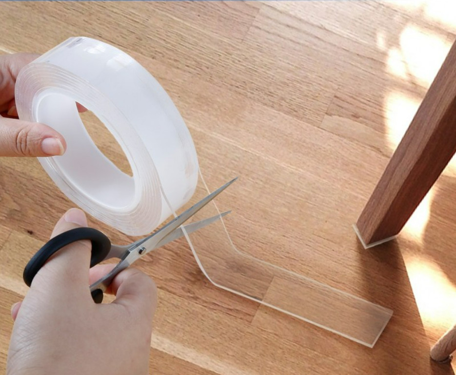 Transparent double side adhesive tape