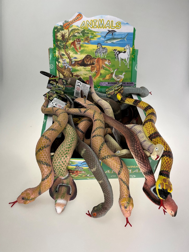 Rubber snakes 38 cm