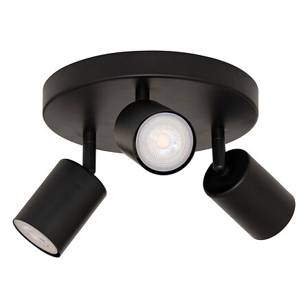 Ceiling light x3 metal Vico nr d20 black
