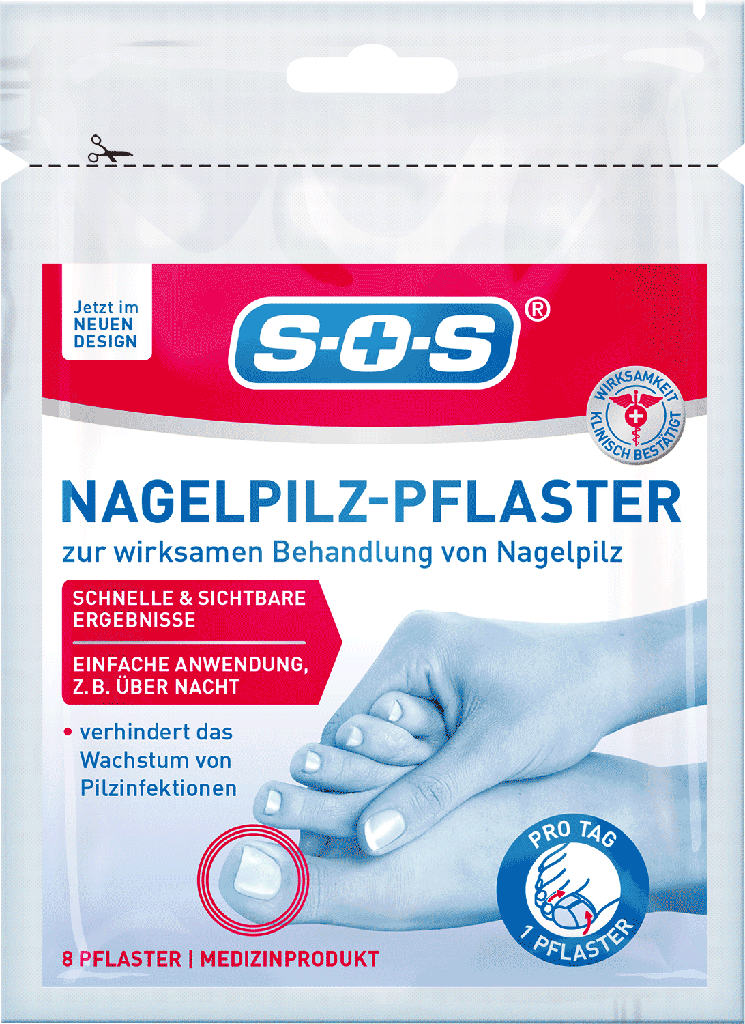 SOS Nail fungus dressing 8 pieces