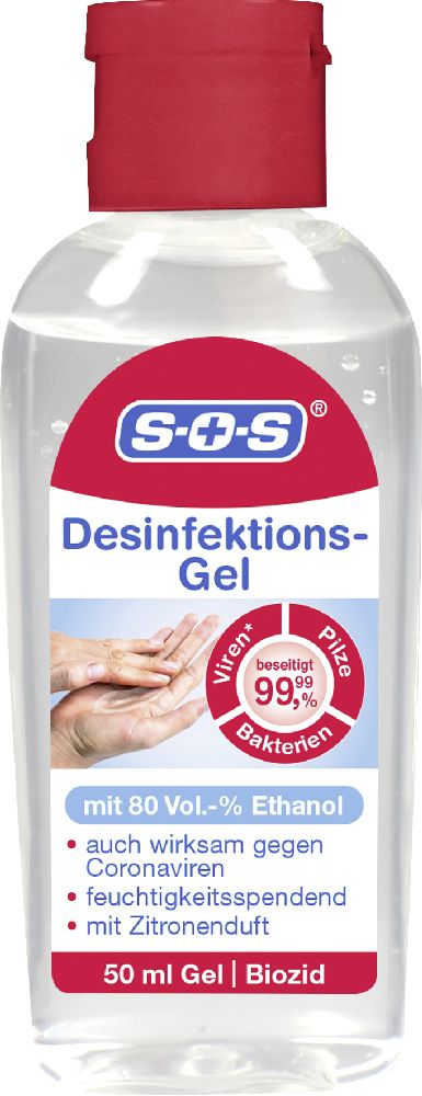 SOS Gel disinfectant flacon 50 ml